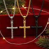 Three Cross - Christmas Holiday Scene