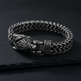Viking Dragon Bracelet - Dark Slate