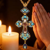 Orthodox Jesus Crucifix: Ornate Symbol of Faith & Redemption