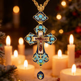 Orthodox Jesus Crucifix: Ornate Symbol of Faith & Redemption