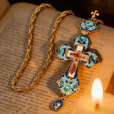 Orthodox Jesus Crucifix: Ornate Symbol of Faith & Redemption