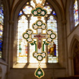 Orthodox Sacred Jesus Crucifix: A Rich Tapestry of Faith - product view