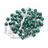 Natural malachite rosary - BGCOPPER