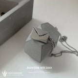 Openable Envelope Pendant I Love You Pendant Personalized Gift For BFF Couples - BGCOPPER