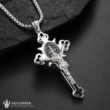 St. Benedict Exorcism Cross - Bless you and your family - BGCOPPER