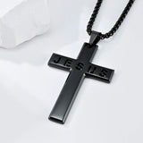 Bgcopper Jesus Name Cross Necklace - BGCOPPER