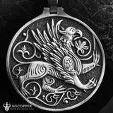 PURE TIN Gryphon Amulet Necklace - BGCOPPER