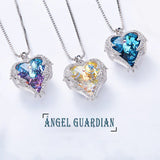 Guardian angel necklace Valentine's Day gift - BGCOPPER