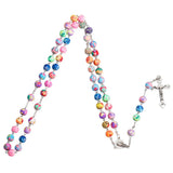 RAINBOW CLAY ROSARY - BGCOPPER