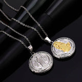 Saint Benedict Medal Photo Locket Necklace - BGCOPPER