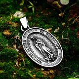 Our Lady of Guadalupe Necklace - The patron saint of America - BGCOPPER