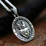 Bgcopper Sacred Heart Medallion Necklace - BGCOPPER