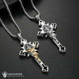 St. Benedict Exorcism Cross - Bless you and your family - BGCOPPER