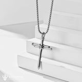 Bgcopper Nails Cross Necklace - New Year Gift - BGCOPPER