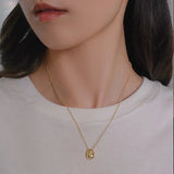 Sterling Silver Coffee Bean Necklace, Coffee Lover Gift - BGCOPPER