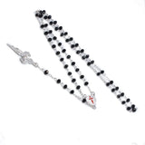 Bgcopper Way of St. James Santiago Black Rosary - BGCOPPER