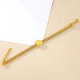 Saint Benedict Medal 18K Gold Plated Bracelet - Adjustable Size - BGCOPPER