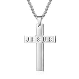 Bgcopper Jesus Name Cross Necklace - BGCOPPER