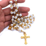 Bgcopper Golden Pearl Color Rosary - BGCOPPER