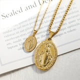 Miraculous Medal Necklace - BGCOPPER