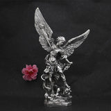 Archangel Michael metal statue - Best Home Decor - BGCOPPER