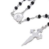 Bgcopper Way of St. James Santiago Black Rosary - BGCOPPER