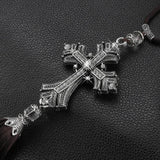 Crystal Diamond Car Rearview Mirror Cross Pendant - BGCOPPER