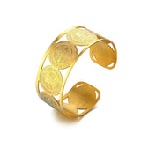 Saint Benedict Open Adjustable Medal Bracelet - BGCOPPER