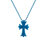 Retro Colorful 20th Anniversary Tokyo Aoyama Limited Colorful Cross Necklace - BGCOPPER