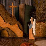 Easter Scene Wooden Decoration - Artwork in your home - BGCOPPER