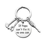 KEYCHAIN "IF DAD CAN'T FIX IT" DAD TOOLS FATHER'S DAY GIFT - BGCOPPER