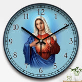 Art Printed Wall Silent Clock - BGCOPPER