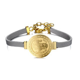 Saint Benedict Medal Milanese band Bracelet - Adjustable Size - BGCOPPER