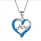 Ocean Heart Mother Necklace - Mother‘s day gift - BGCOPPER