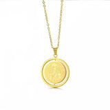 Saint Benito Medal Rotatable Pendant - BGCOPPER