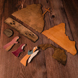 Easter Scene Wooden Decoration - Artwork in your home - BGCOPPER