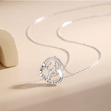 Sterling silver Love Confession Necklace - Mother‘s day gift - BGCOPPER