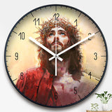 Art Printed Wall Silent Clock - BGCOPPER
