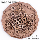Bgcopper Mind Bending Octagonal Fractal Puzzle - BGCOPPER