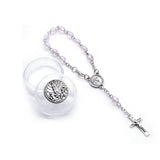 Fatima Crystal Rosary Bracelet - BGCOPPER