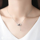 100 Languages "I Love You" Necklace - BGCOPPER