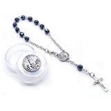 Fatima Crystal Rosary Bracelet - BGCOPPER