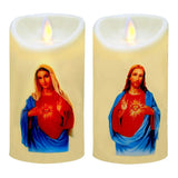 Eco-friendly LED Religious Prayer Candle Home Decor - BGCOPPER