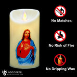 Eco-friendly LED Religious Prayer Candle Home Decor - BGCOPPER