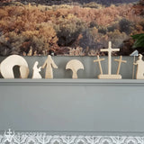 Easter Scene Wooden Decoration - BGCOPPER