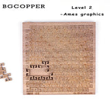 Bgcopper Mind Bending Octagonal Fractal Puzzle - BGCOPPER