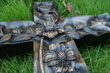 Rose Cross, Mother's Day Wall Decor Gift - BGCOPPER