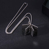 Holy Bible Book Necklace Religion Gift - BGCOPPER