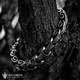 Jormungdandr Bracelet,the symbol for the eternal cycle of life - BGCOPPER