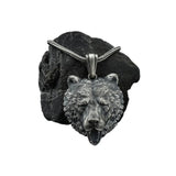 Pure Tin Bear Head Necklace - BGCOPPER